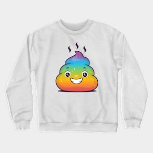 Rainbow Poop Crewneck Sweatshirt